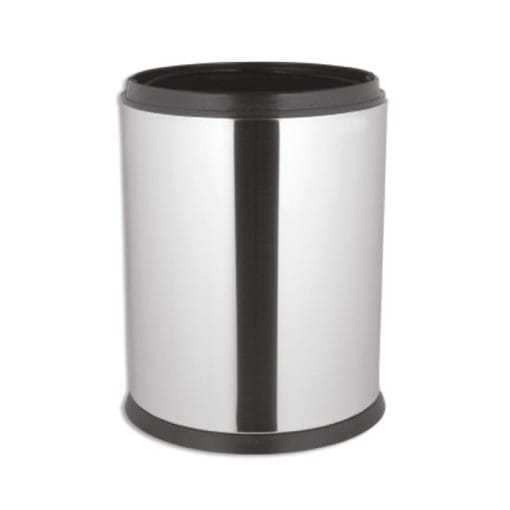 Stainless Steel Open-Top 12 Liter Waste Bin