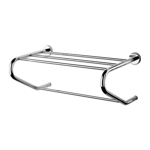 Hotel Towel Rail with Supported Shelf