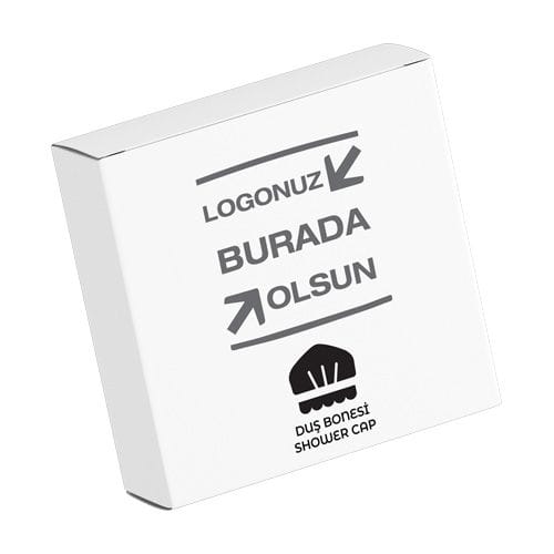 Hotel Custom Logo Printed Boxed Shower Cap