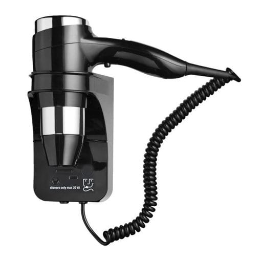 Hotel 1850 Watt Hair Dryer with Shaver Socket