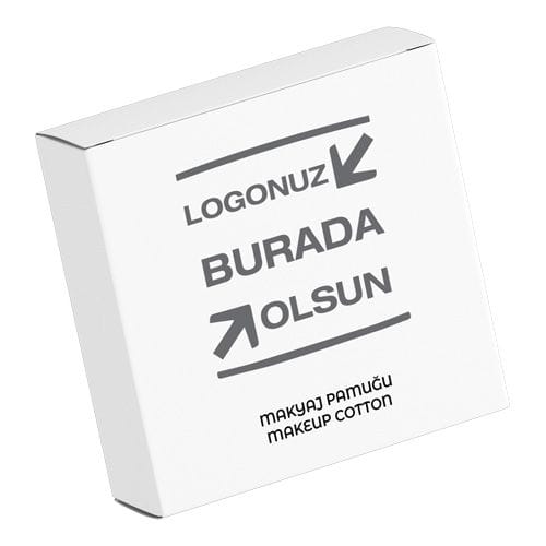 Hotel Custom Logo Printed Boxed Cotton Pads