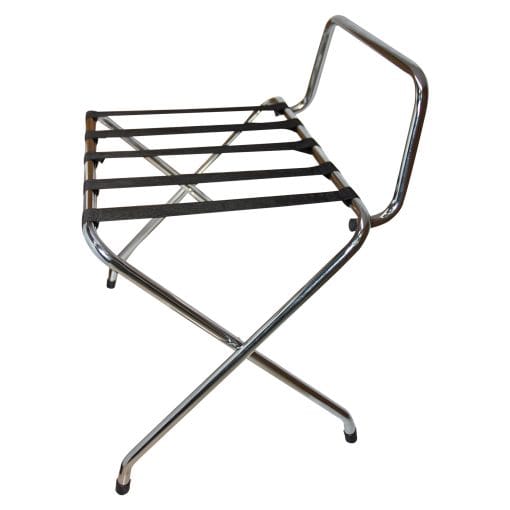 Hotel Luggage Rack with Metal Back