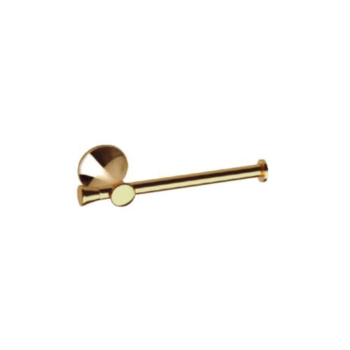 Special Series Gold-Plated Brass Open Toilet Roll Holder