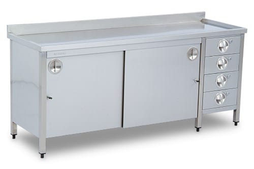 Stainless Steel Worktable with Drawer