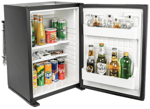Black Solid Door Minibar