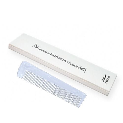 Hotel Custom Logo Printed Boxed Comb