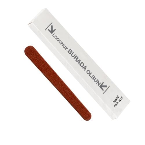 Hotel Custom Logo Printed Boxed Nail File