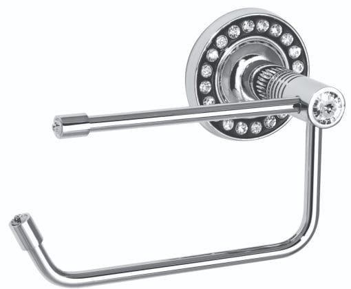 Special Series Polished Metal Open Toilet Roll Holder