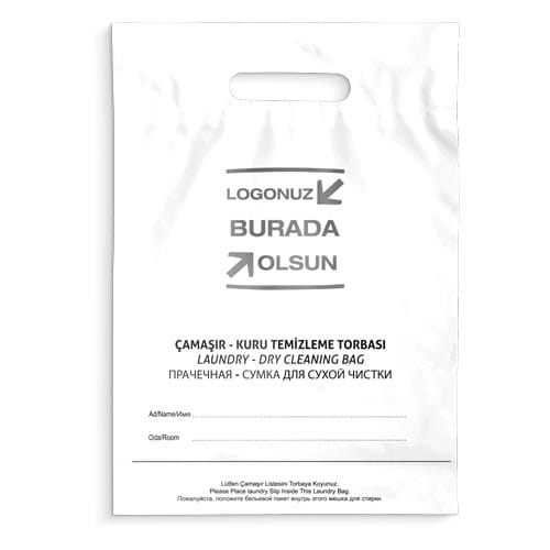 Otel Logo Baskılı Çamaşır Torbası