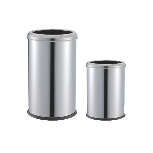 Stainless Steel Waste Bin with Ring 5 Liter