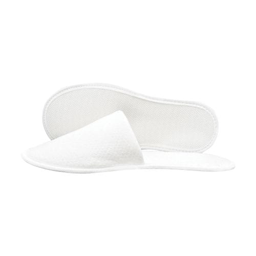 Hotel Single-Layer Waffle Slippers