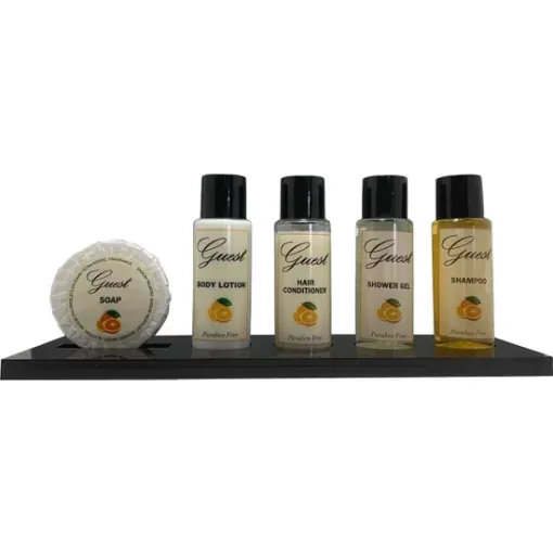 Otel Logo Baskılı 28 ML Şişe Kozmetik Set